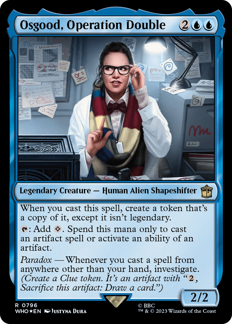 Osgood, Operation Double (796) Surge Foil - Doctor Who