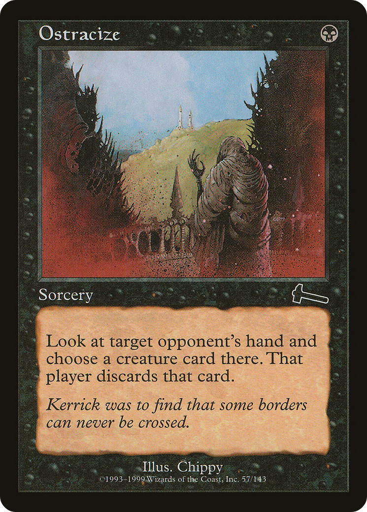 Ostracize (057) Foil - Urza's Legacy