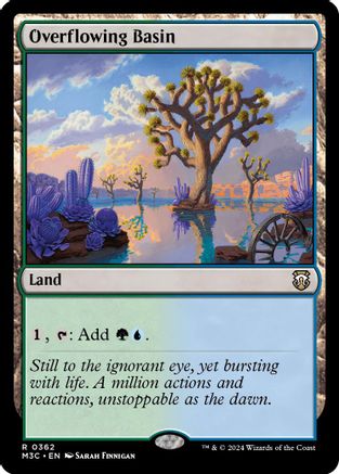 Overflowing Basin (362) Ripple Foil - Commander: Modern Horizons 3