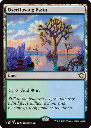 Overflowing Basin (392) - Commander: Secrets of Strixhaven