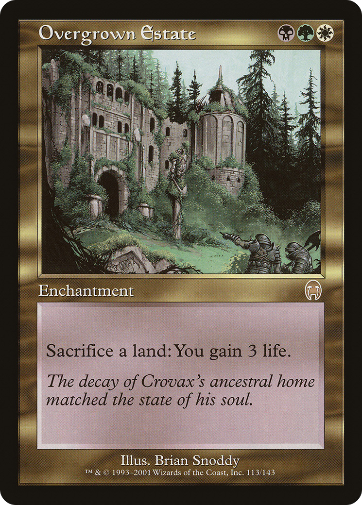 Overgrown Estate (113) Foil - Apocalypse
