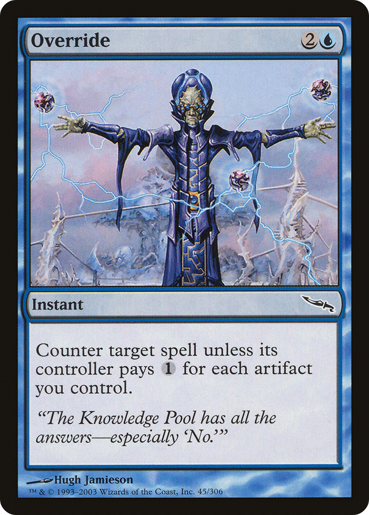 Override (045) Foil - Mirrodin