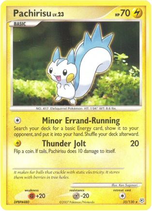 Pachirisu (35) Reverse Holofoil - Diamond & Pearl