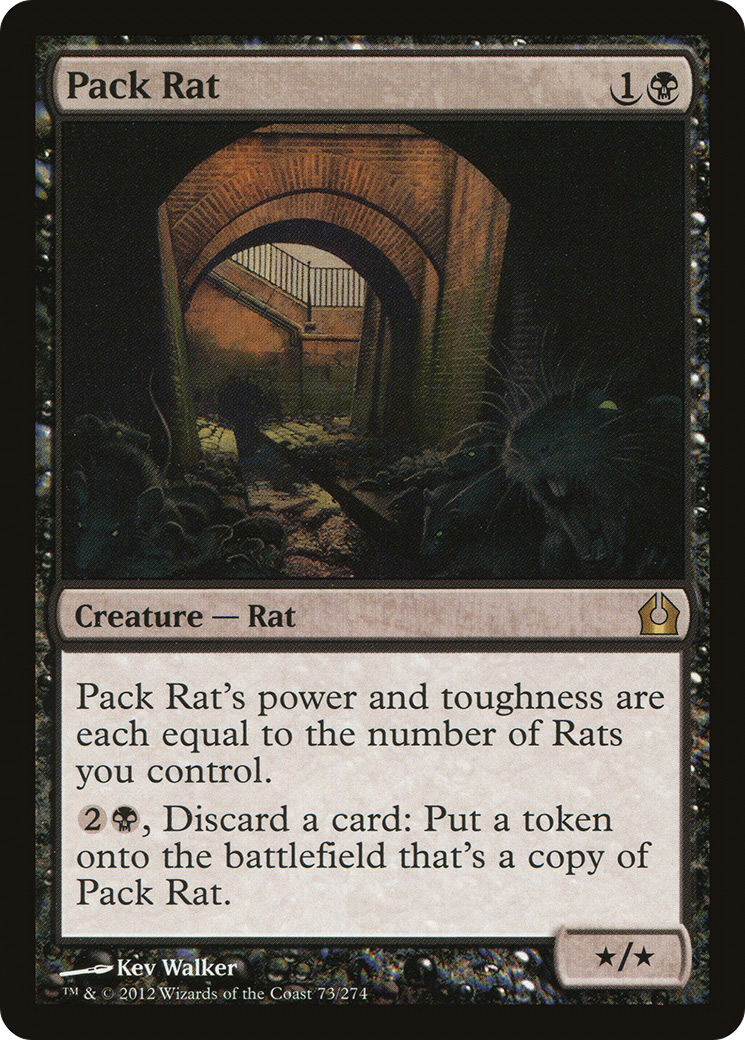 Pack Rat (073) Foil - Return to Ravnica