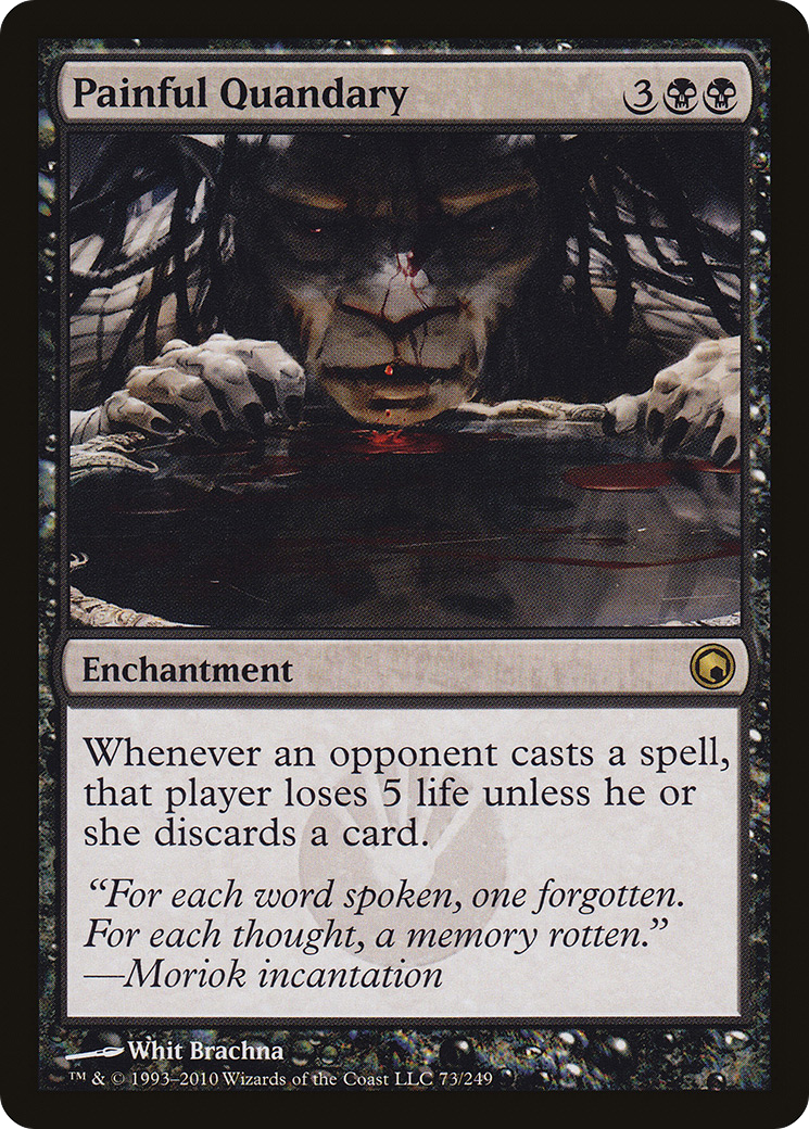 Painful Quandary (073) Foil - Scars of Mirrodin