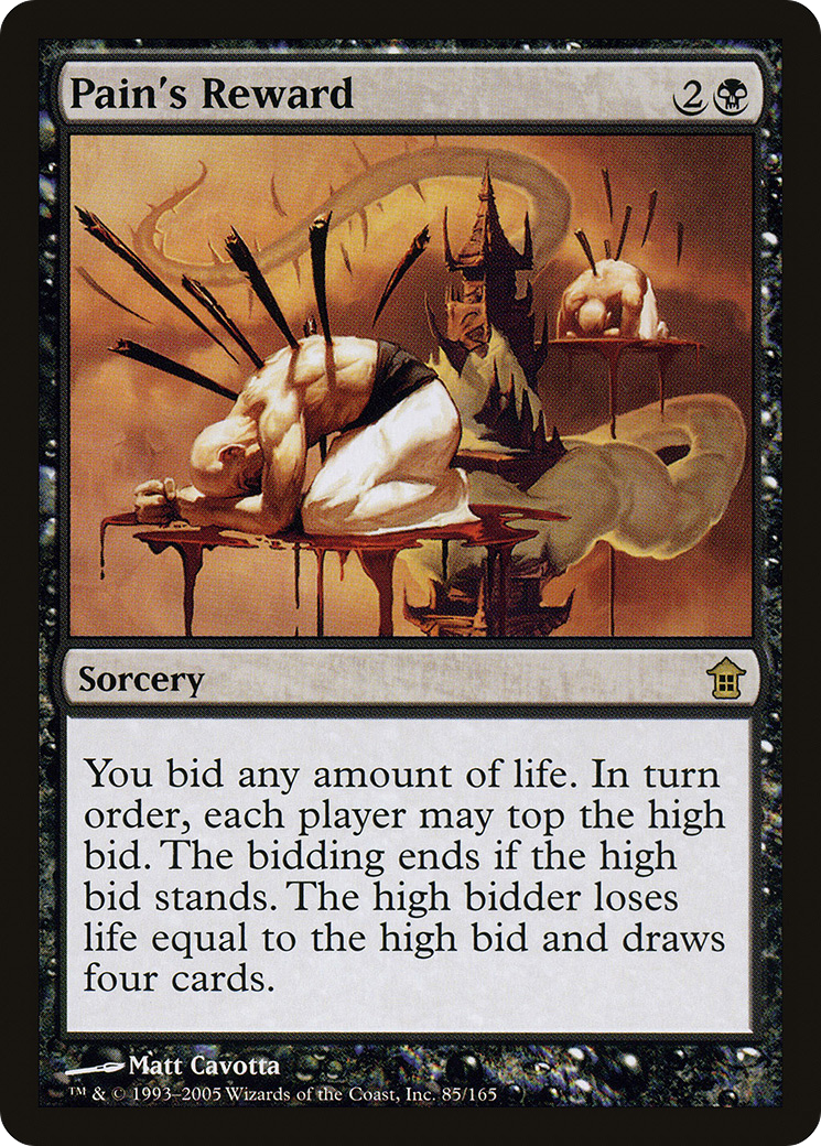 Pain's Reward (085) Foil - Saviors of Kamigawa
