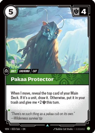 Pakaa Protector (033) Foil - Vendetta