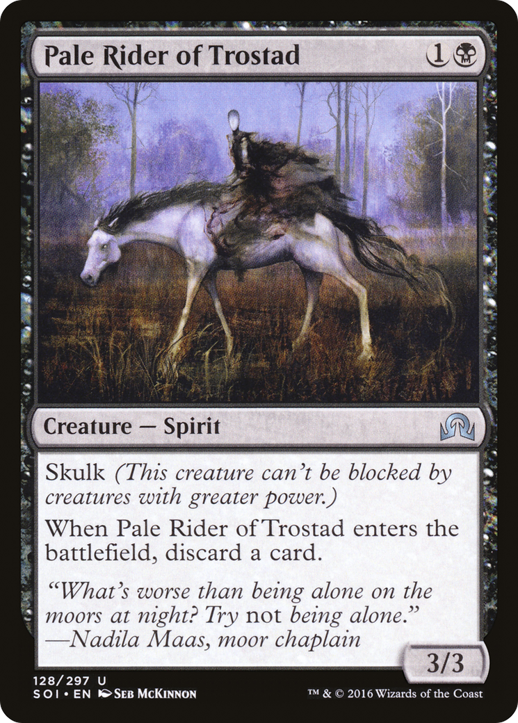 Pale Rider of Trostad (128) Foil - Shadows over Innistrad