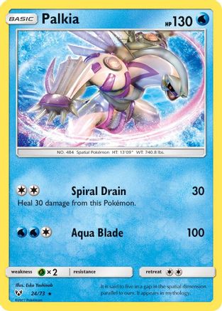 Palkia (24) Holofoil - Shining Legends