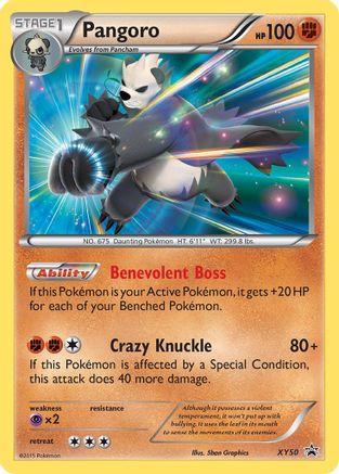 Pangoro (XY50) Holofoil - Black Star Promos