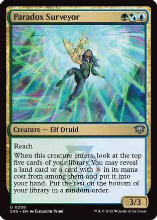 Paradox Surveyor (208) Foil - Secrets of Strixhaven