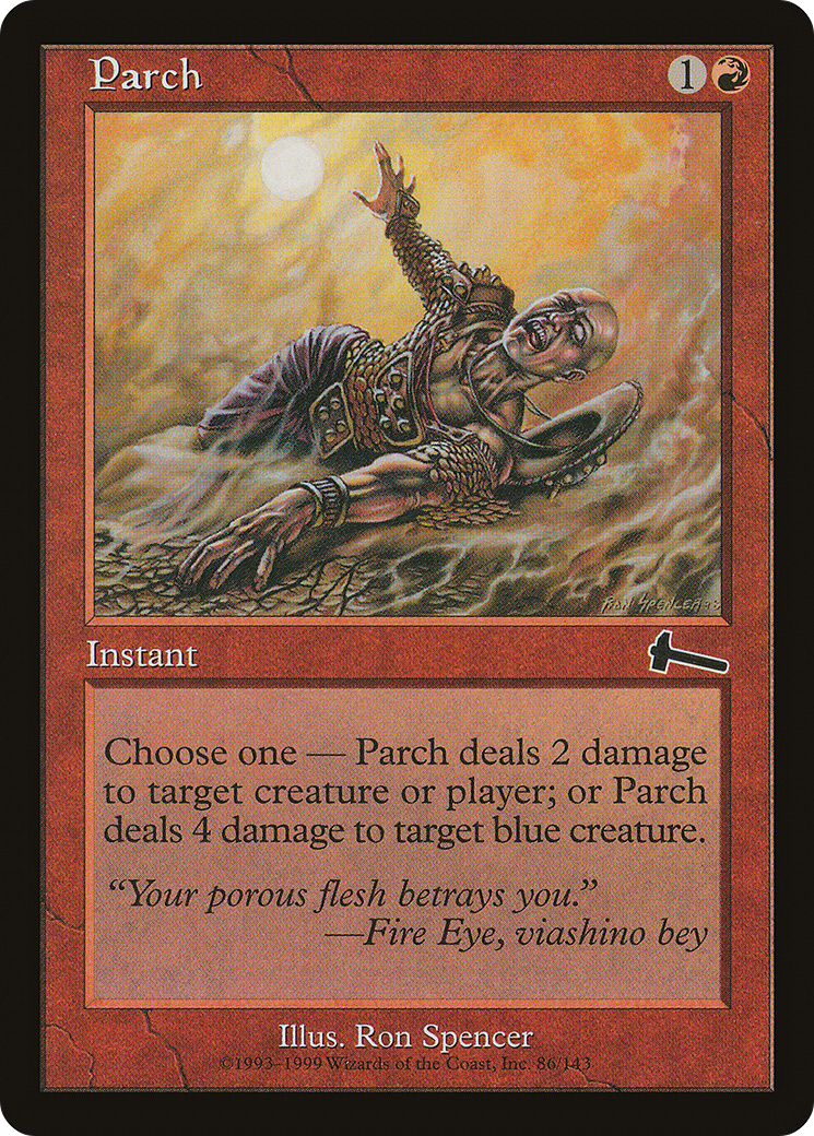 Parch (086) Foil - Urza's Legacy