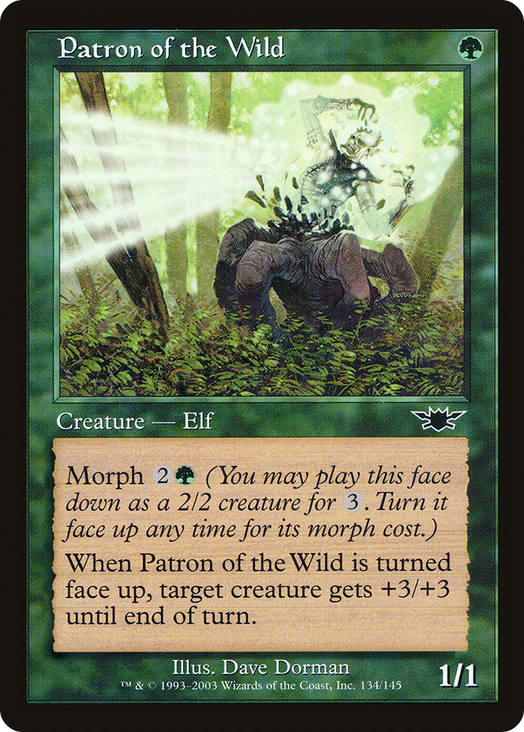 Patron of the Wild (134) Foil - Legions