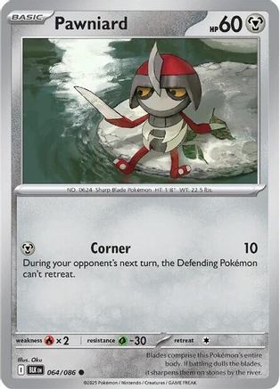 Pawniard (64) Reverse Holofoil - Black Bolt