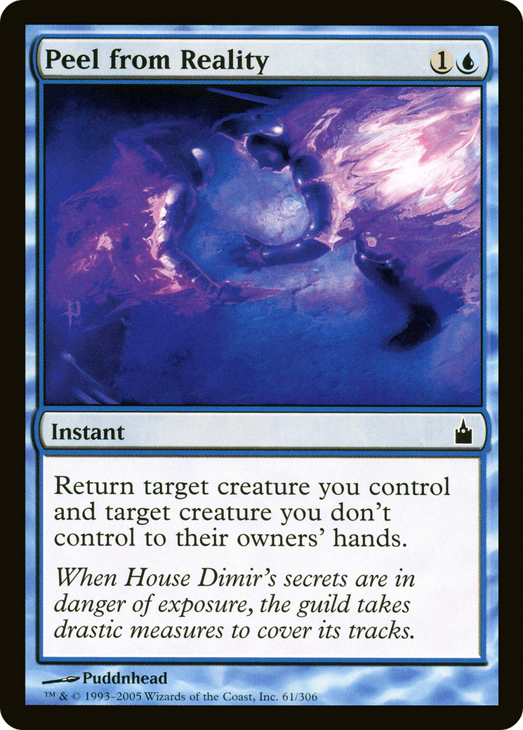 Peel from Reality (061) Foil - Ravnica: City of Guilds