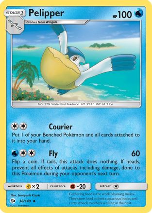 Pelipper (38) - Sun & Moon