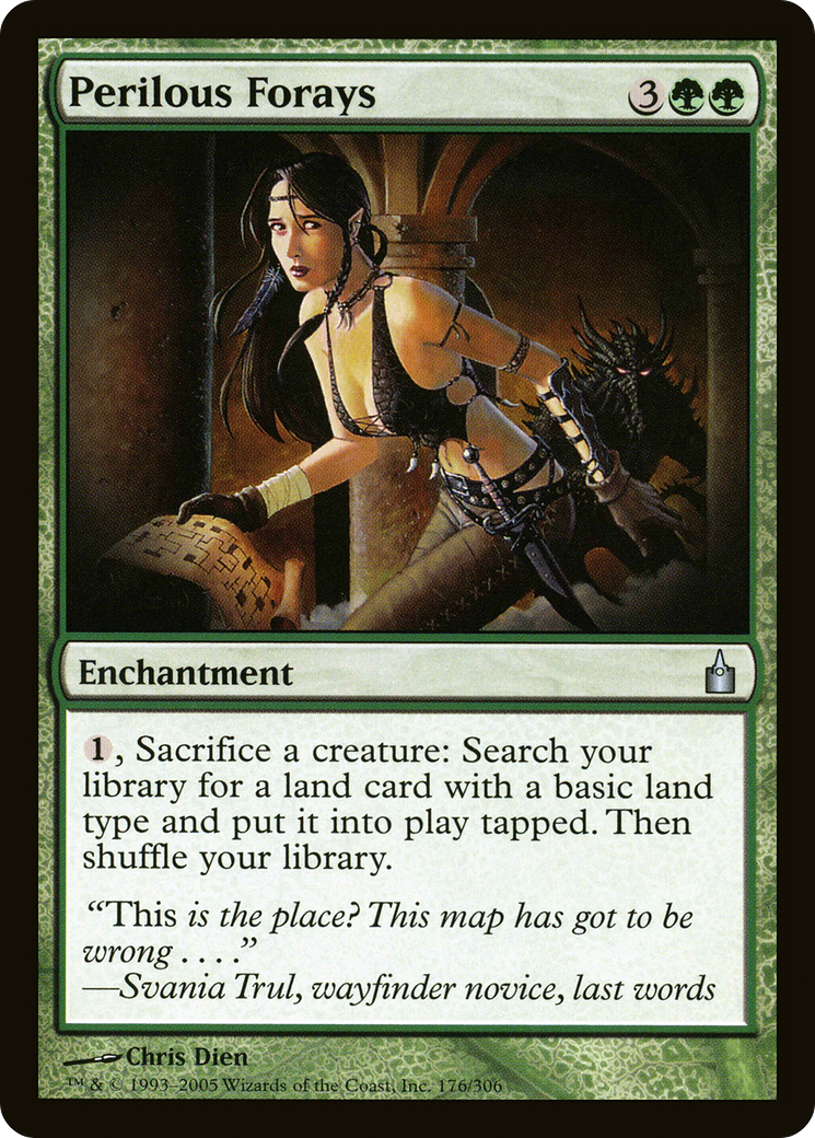 Perilous Forays (176) Foil - Ravnica: City of Guilds
