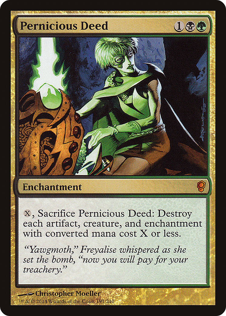Pernicious Deed (191) Foil - Conspiracy