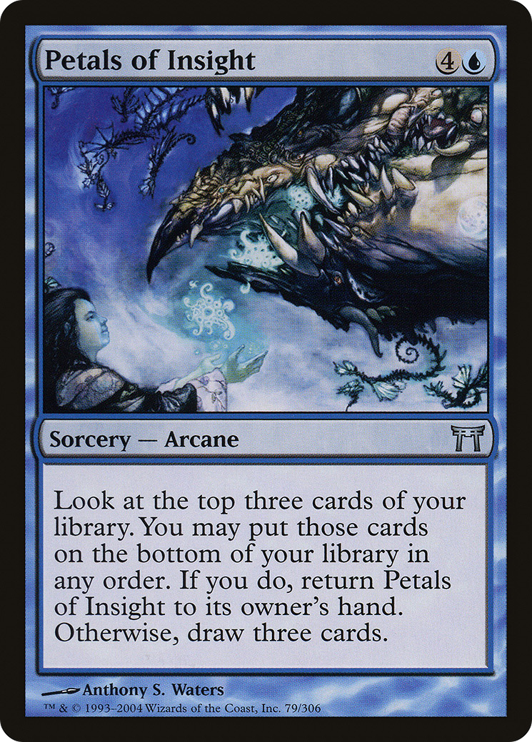Petals of Insight (079) Foil - Champions of Kamigawa