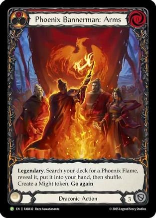 Phoenix Bannerman: Arms (FAB432) Cold Foil - Flesh and Blood: Promo Cards