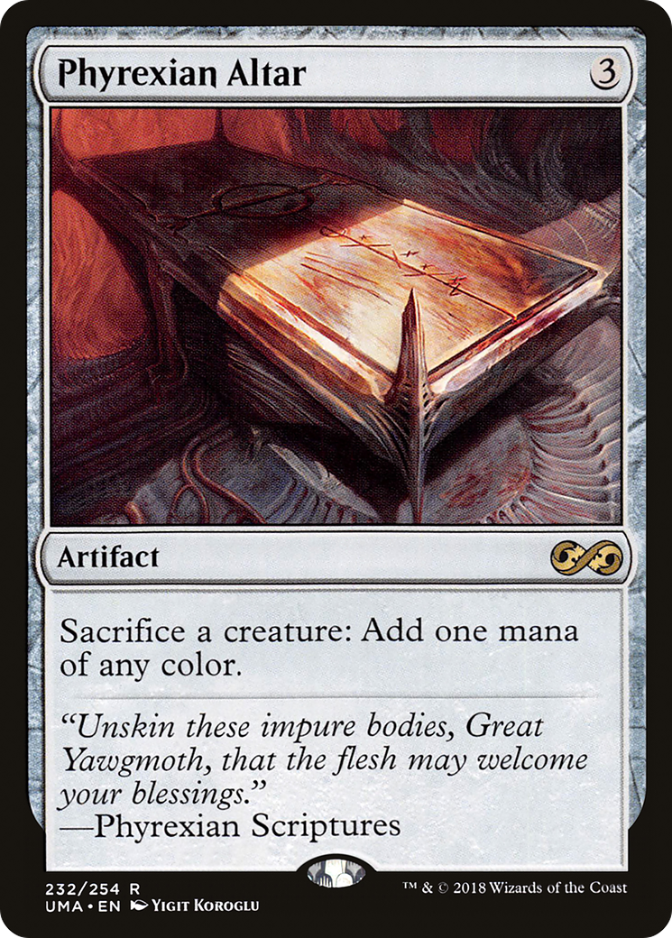 Phyrexian Altar (232) - Ultimate Masters Foil