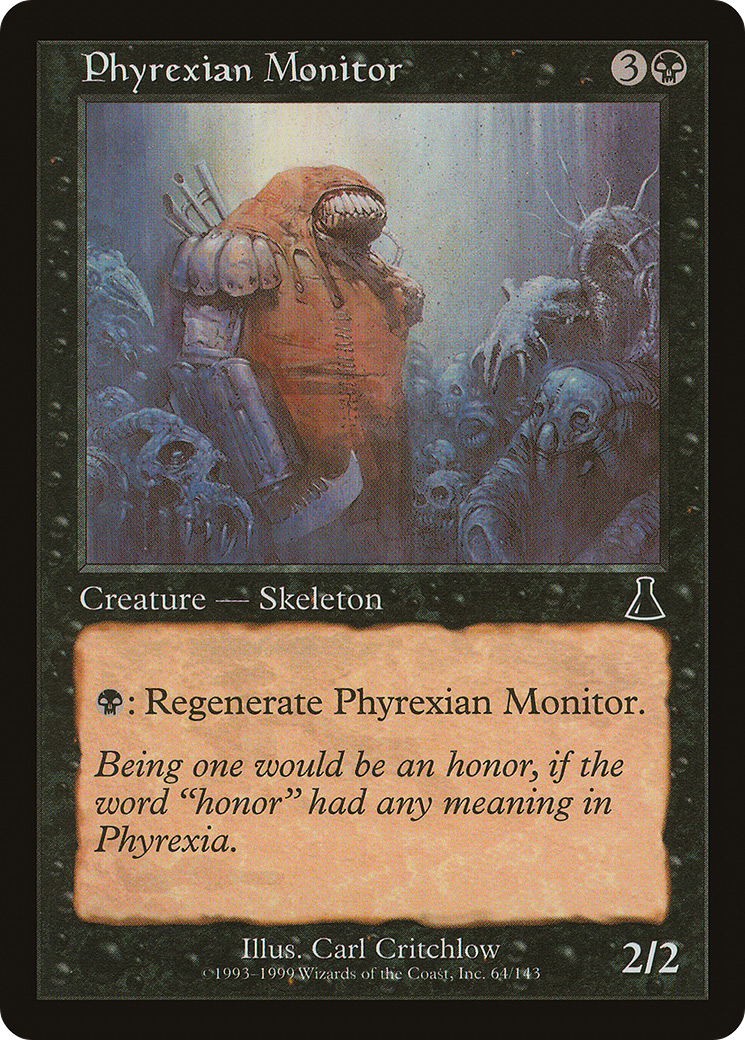 Phyrexian Monitor (064) Foil - Urza's Destiny