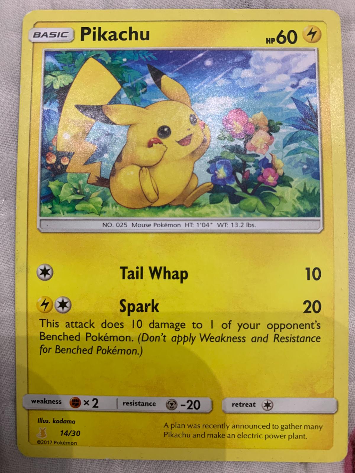 Pikachu (14) - Trainer Kit: Lycanroc & Alolan Raichu