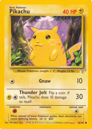 Pikachu (E3 Stamped) (58) - Miscellaneous Cards & Products