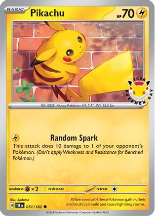 Pikachu (Pokemon Day 2026) (51) Holofoil - Miscellaneous Cards & Products