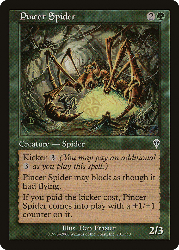 Pincer Spider (201) Foil - Invasion