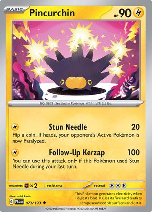 Pincurchin (73) - Paldea Evolved
