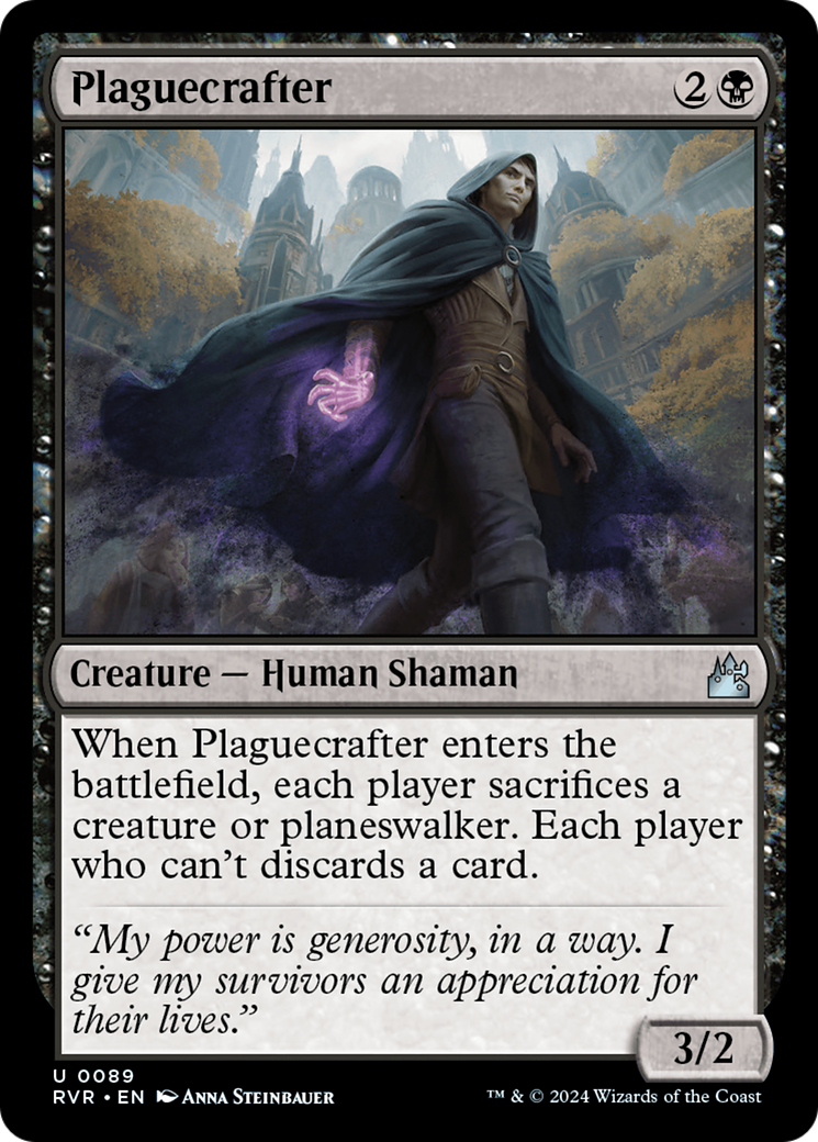 Plaguecrafter (089) Foil - Ravnica Remastered