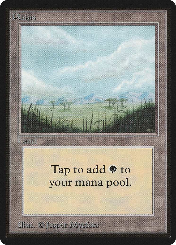 Plains (a) - Limited Edition Beta