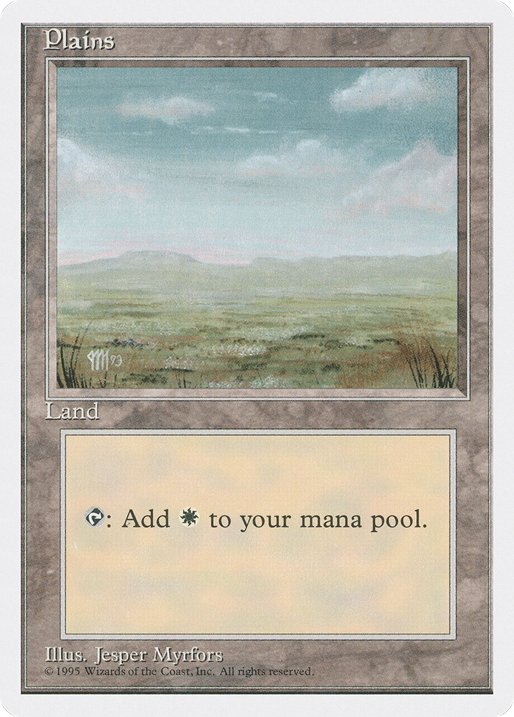 Plains (c) - Fourth Edition