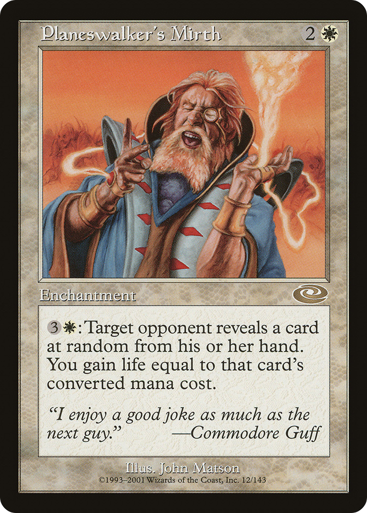 Planeswalker's Mirth (012) Foil - Planeshift