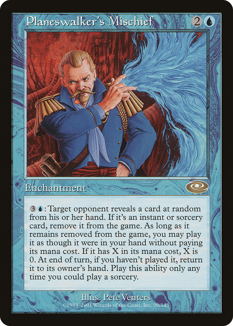 Planeswalker's Mischief (029) Foil - Planeshift