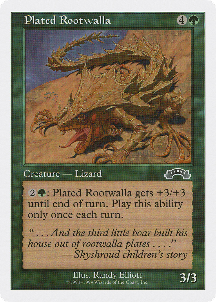 Plated Rootwalla (052) - Battle Royale Box Set