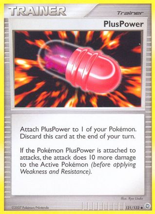 PlusPower (121) Reverse Holofoil - Secret Wonders