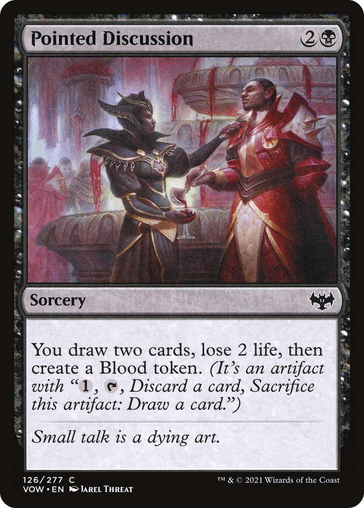 Pointed Discussion (126) - Innistrad: Crimson Vow Foil