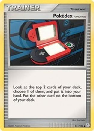 Pokedex HANDY910is (111) Reverse Holofoil - Diamond & Pearl