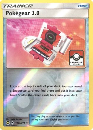Pokegear 3.0 (League Cup) (182a) Reverse Holofoil - Unbroken Bonds