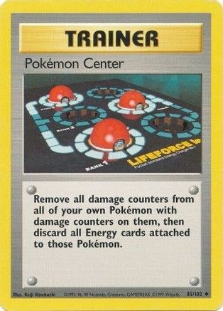 Pokemon Center (85) - Base Set