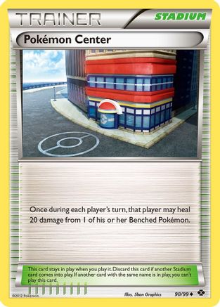 Pokemon Center (90) Reverse Holofoil - Next Destinies
