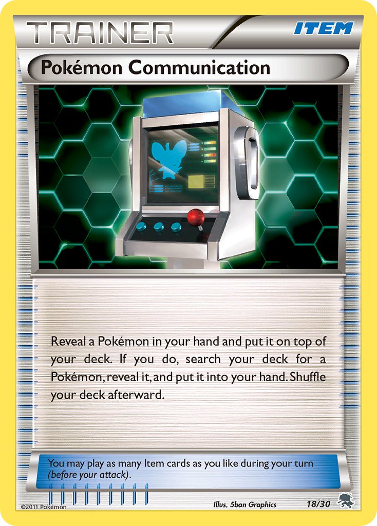 Pokemon Communication (Zoroark) (18) - Trainer Kit: Excadrill & Zoroark