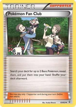 Pokemon Fan Club (69) Reverse Holofoil - Generations