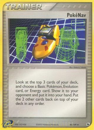 Pokenav (88) Reverse Holofoil - Ruby and Sapphire