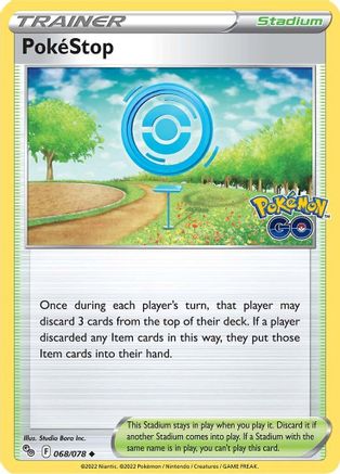 PokeStop (68) Reverse Holofoil - Pokemon GO