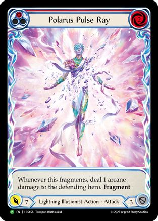 Polarus Pulse Ray (Extended Art) (LGS456) Cold Foil - Flesh and Blood: Promo Cards
