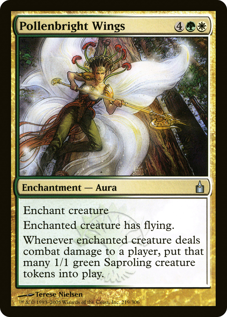 Pollenbright Wings (219) Foil - Ravnica: City of Guilds