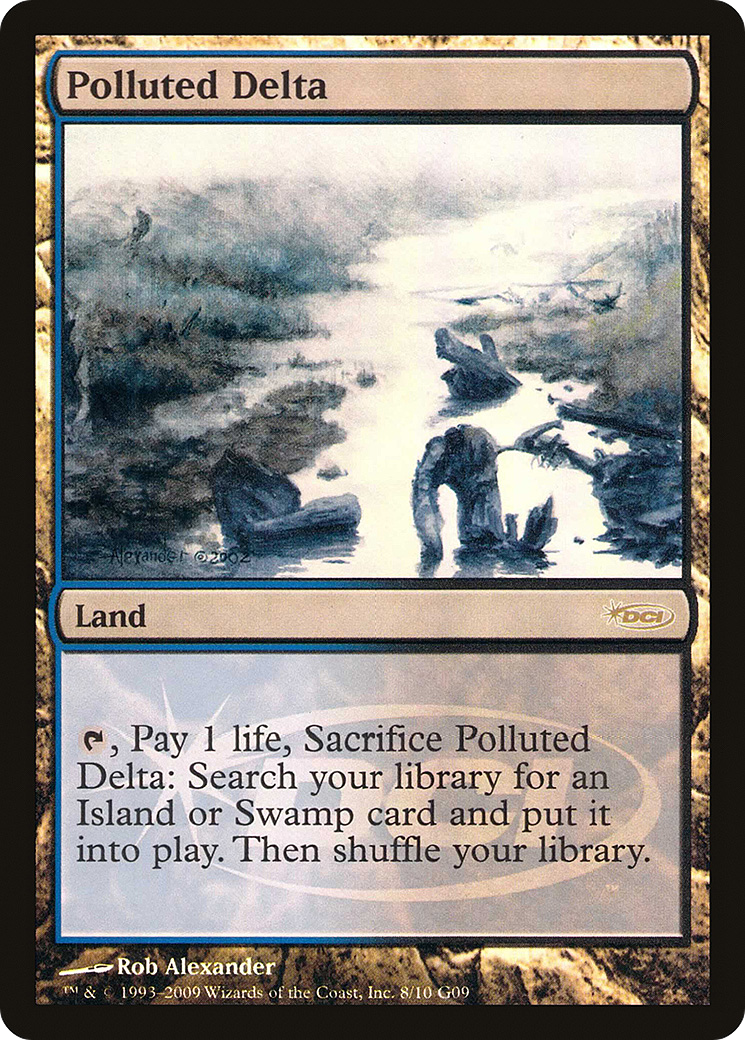 Polluted Delta (008) Foil - Judge Gift Cards 2009
